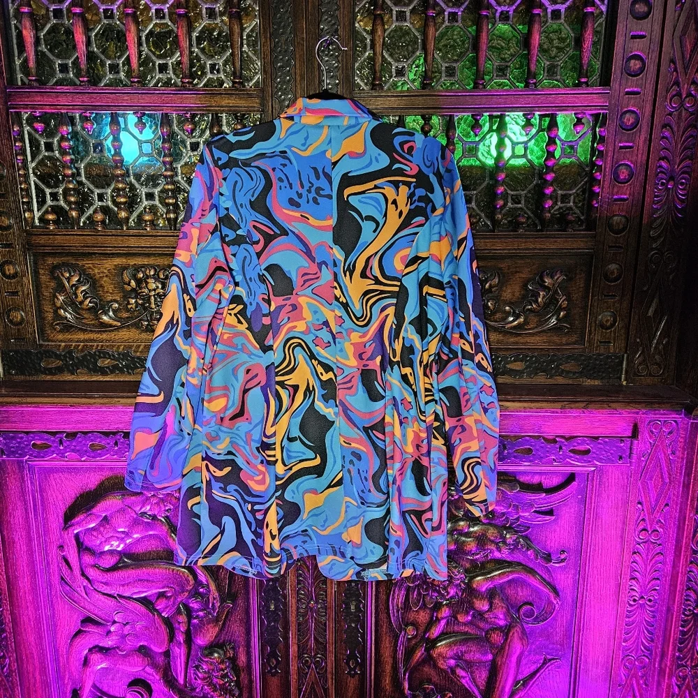 Colorful Abstract Blazer - Picture 6 of 7